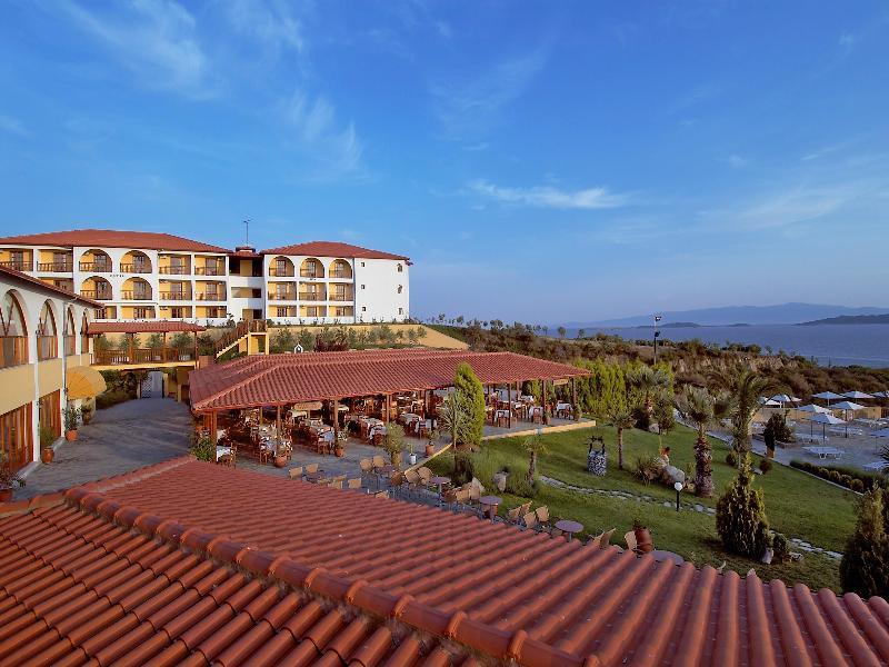 Akrathos Beach Hotel Uranópolis Exterior foto